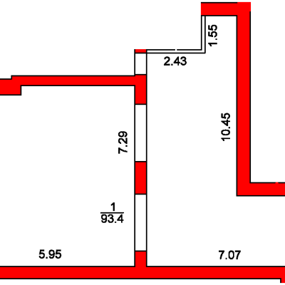 План помещения 1022 Пароменская 8а