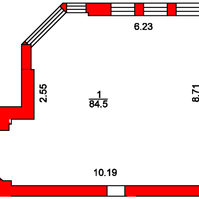 План помещения 1023 Пароменская 8а